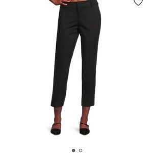 Alice + Olivia Black Cropped Pants